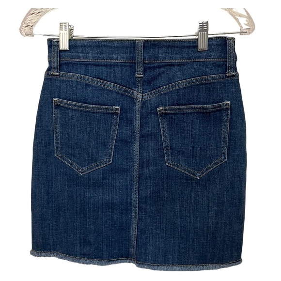 Arizona Mixed Panel Blue Denim Jeans Skirt Jrs Size 3 - Picture 5 of 9